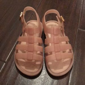 Light Pink Mini Melissa Sandals